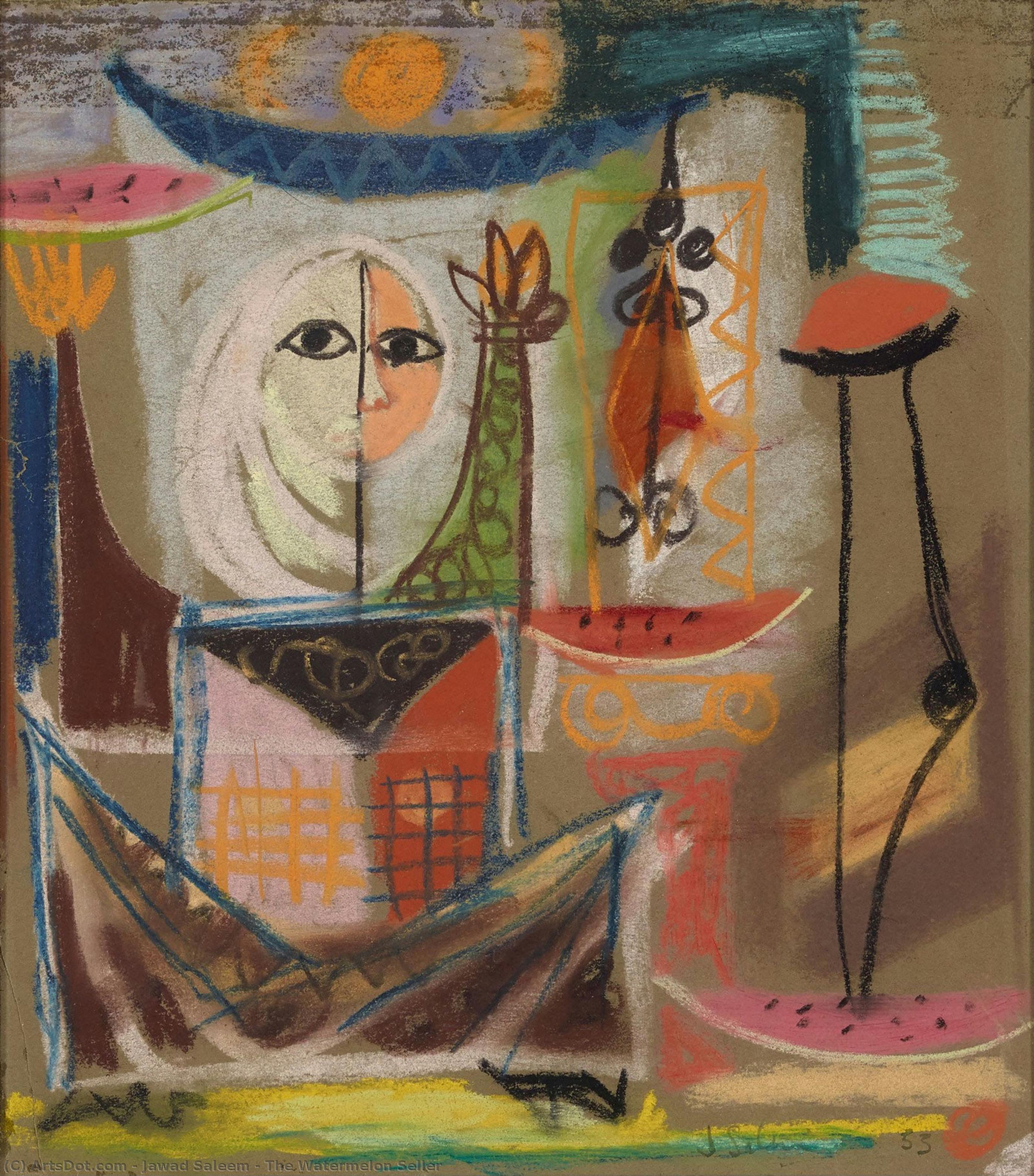 The Watermelon Seller — Jawad Saleem