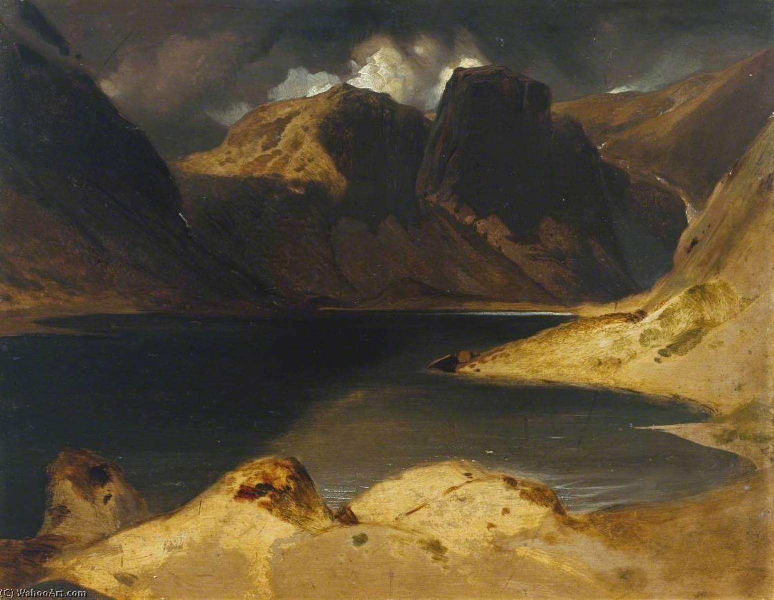 Loch Avon And The Cairngorm Mountains — Sir Edwin Henry Landseer