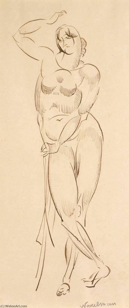 Standing Female Nude — Elie Nadelman