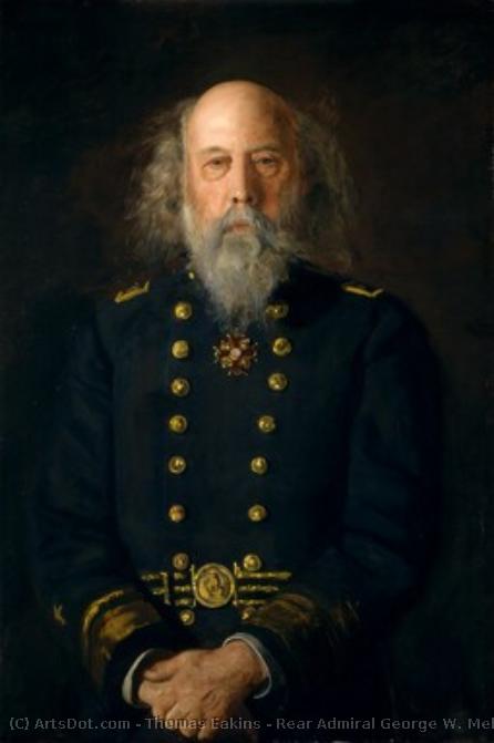 Rear Admiral George W. Melville — Томас Эйкинс