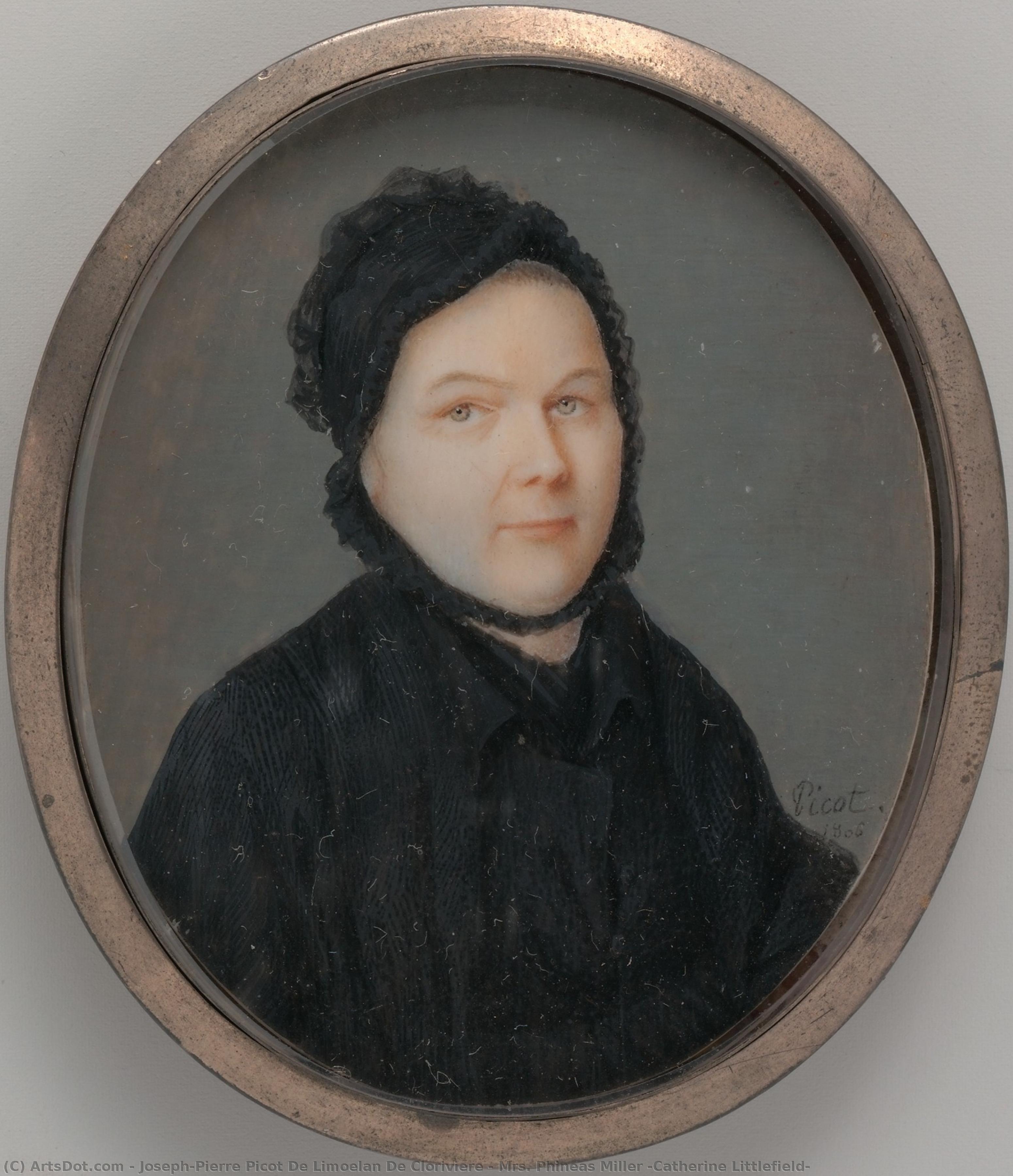 Mrs. Phineas Miller (catherine Littlefield) — Joseph Pierre Picot De Limoelan De Cloriviere