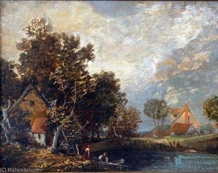 Anglers By A Riverbank — Paul Jones