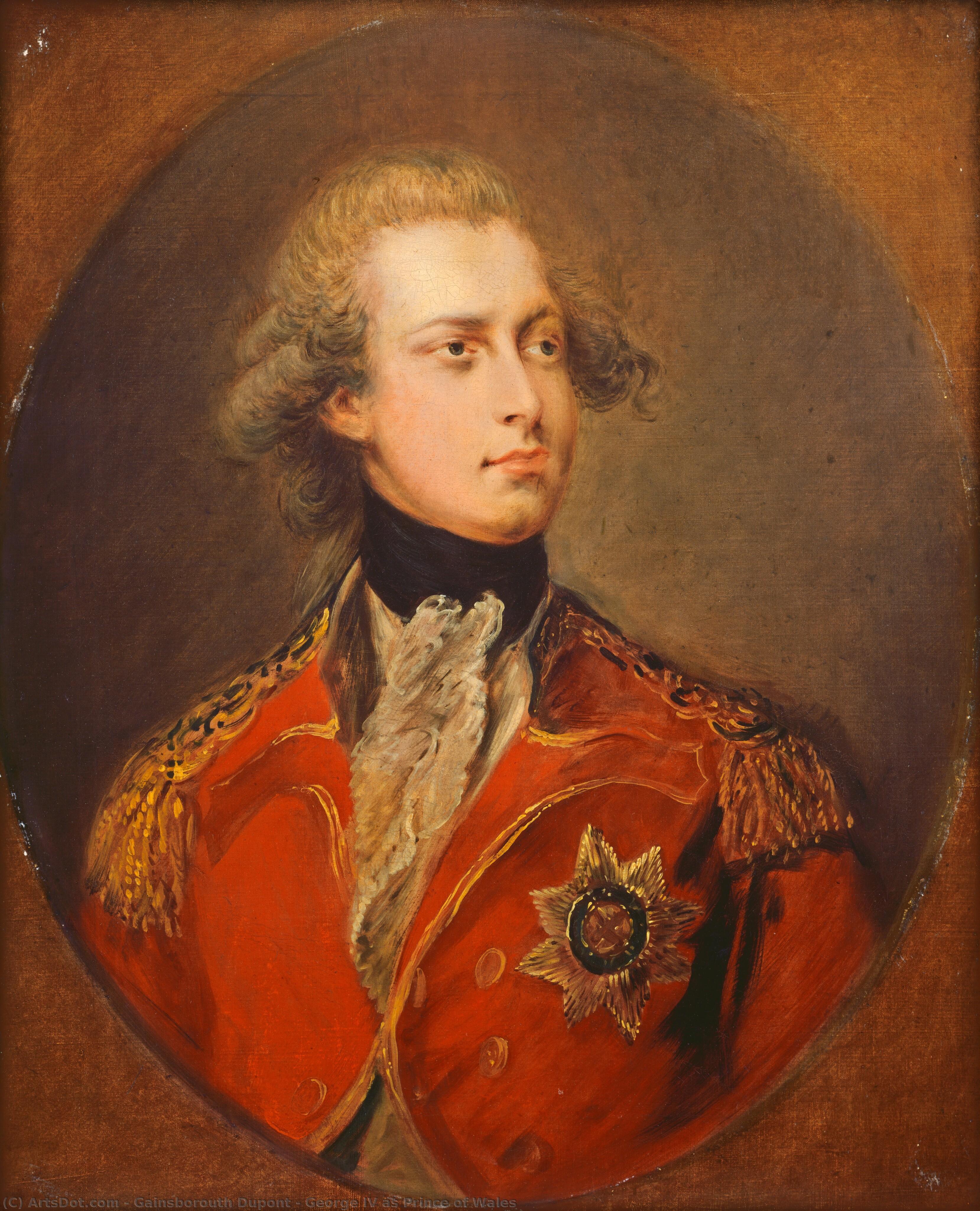 George Iv As Prince Of Wales — Gainsborouth Dupont