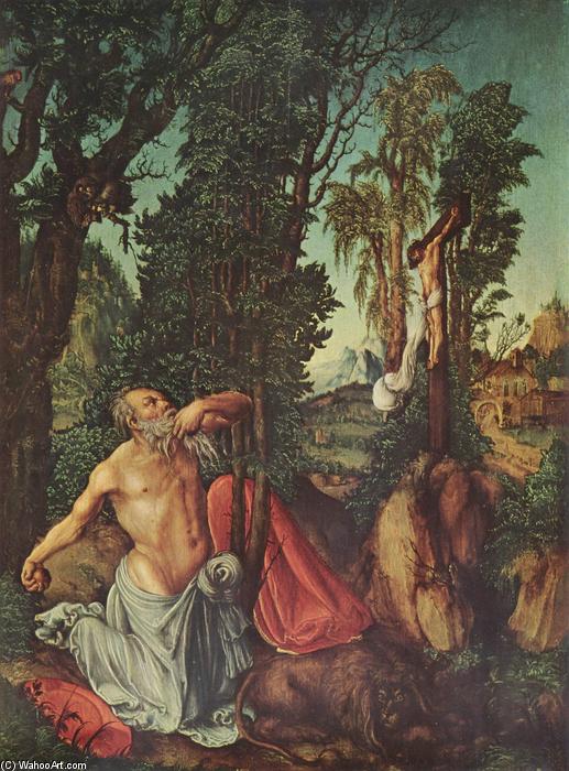 The Penitence Of St. Jerome — Lucas Cranach The Elder