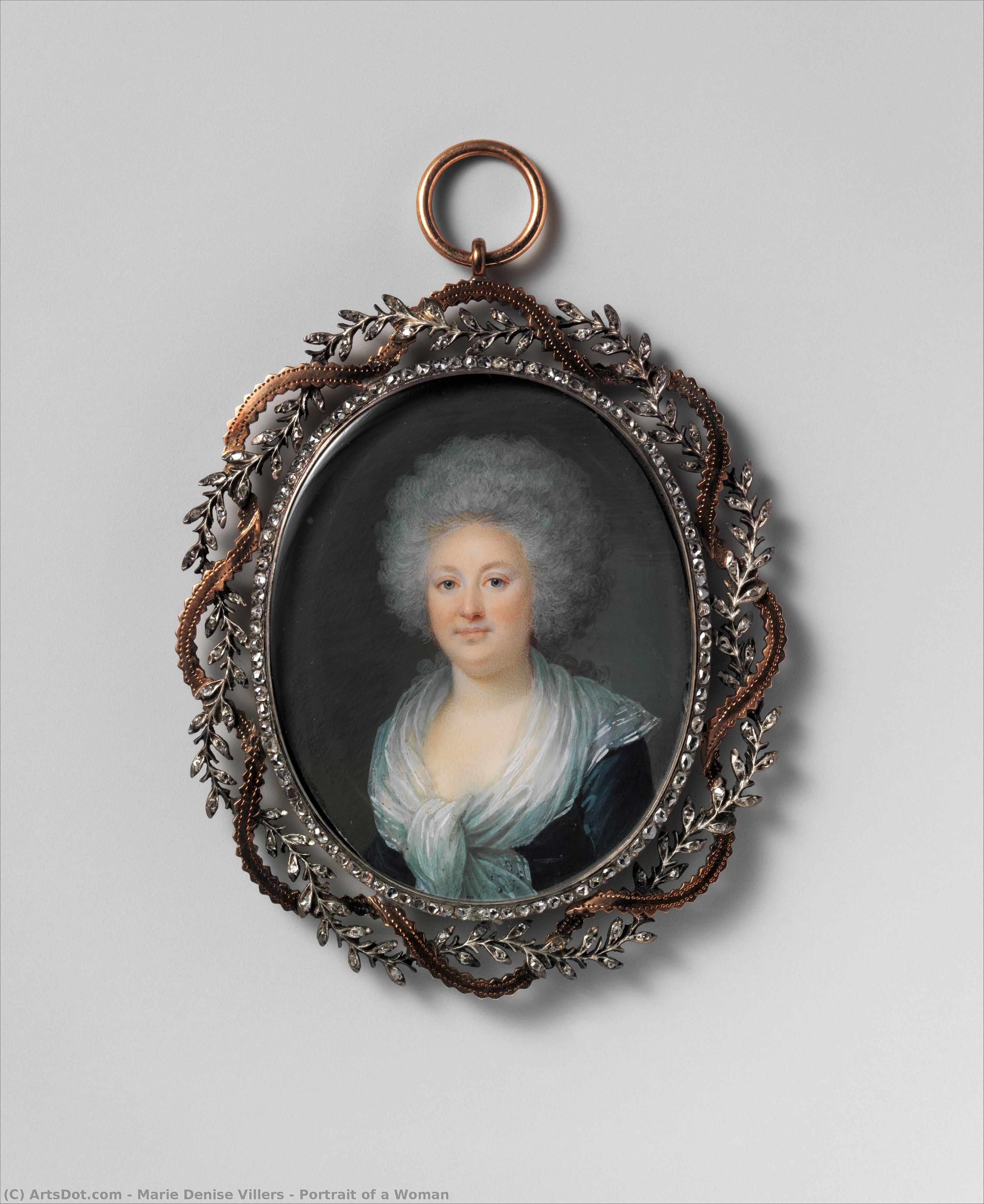 Portrait Of A Woman — Marie Denise Villers