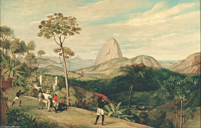 View Of Sugarloaf Mountain From The Silvestre Road — Charles Landseer