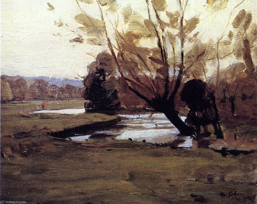 Willows By A River — Harold John Wilde