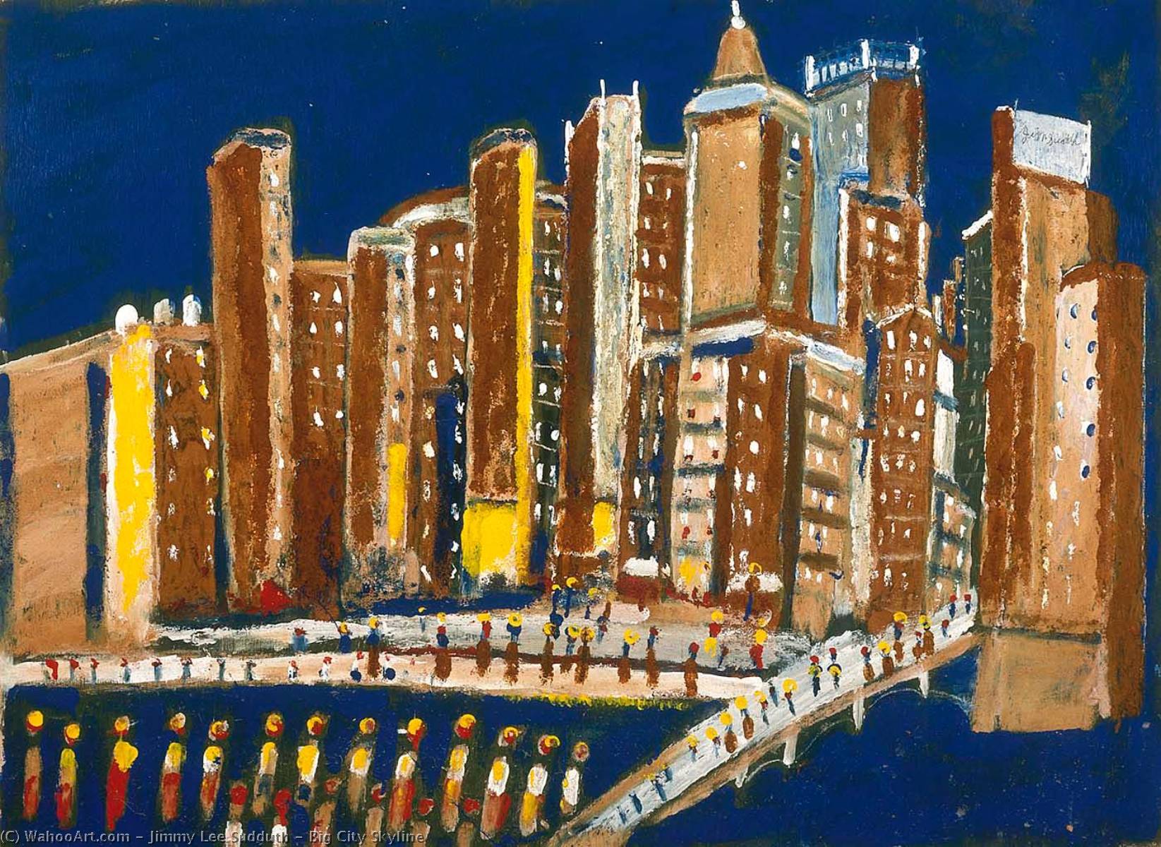 Big City Skyline — Jimmy Lee Sudduth