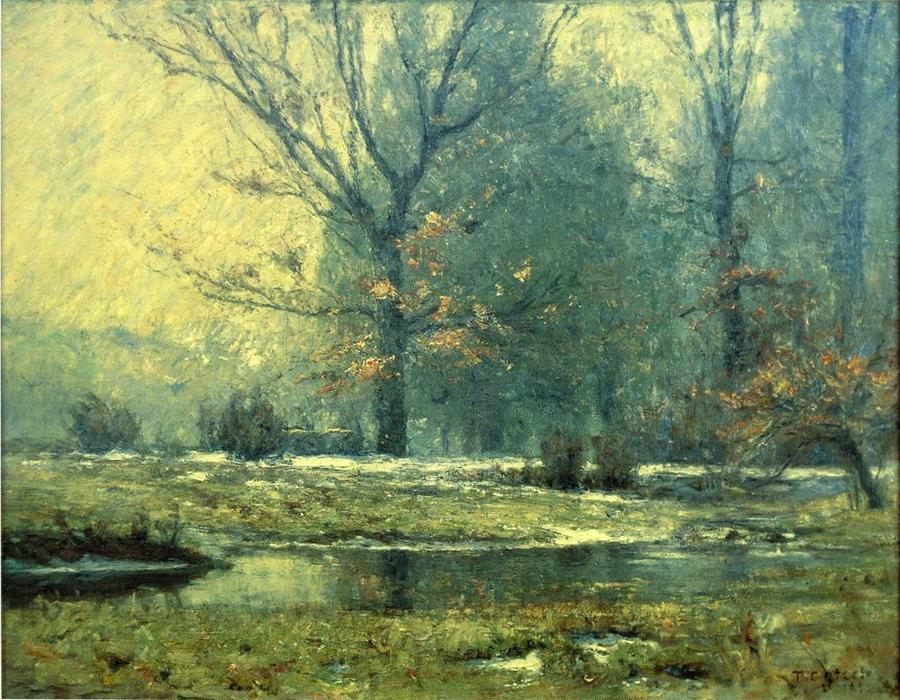 Creek In Winter — Theodore Clement Steele
