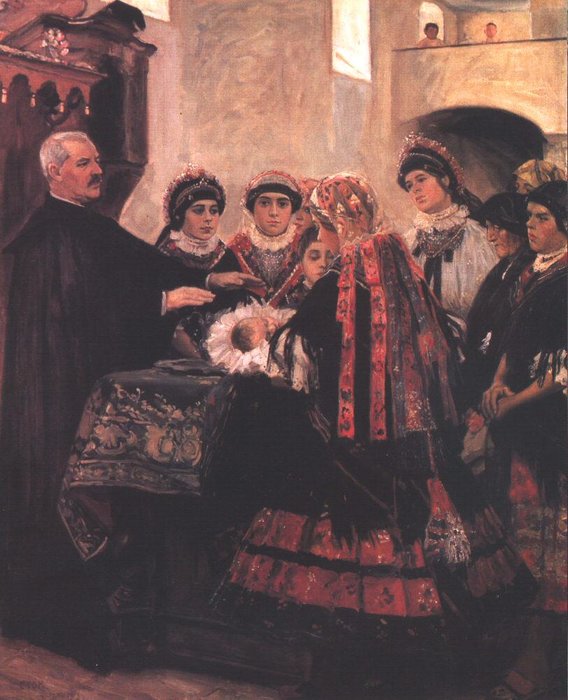 Baptism — István Csók