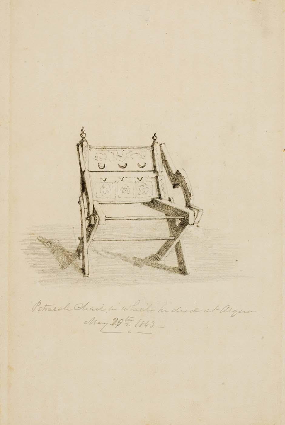 Petrarch's Chair — Miner Kilbourne Kellogg