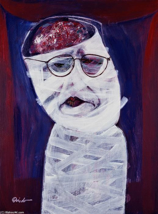 Auto Retrato En Blanco (self Portrait In White) — Ramon Oviedo