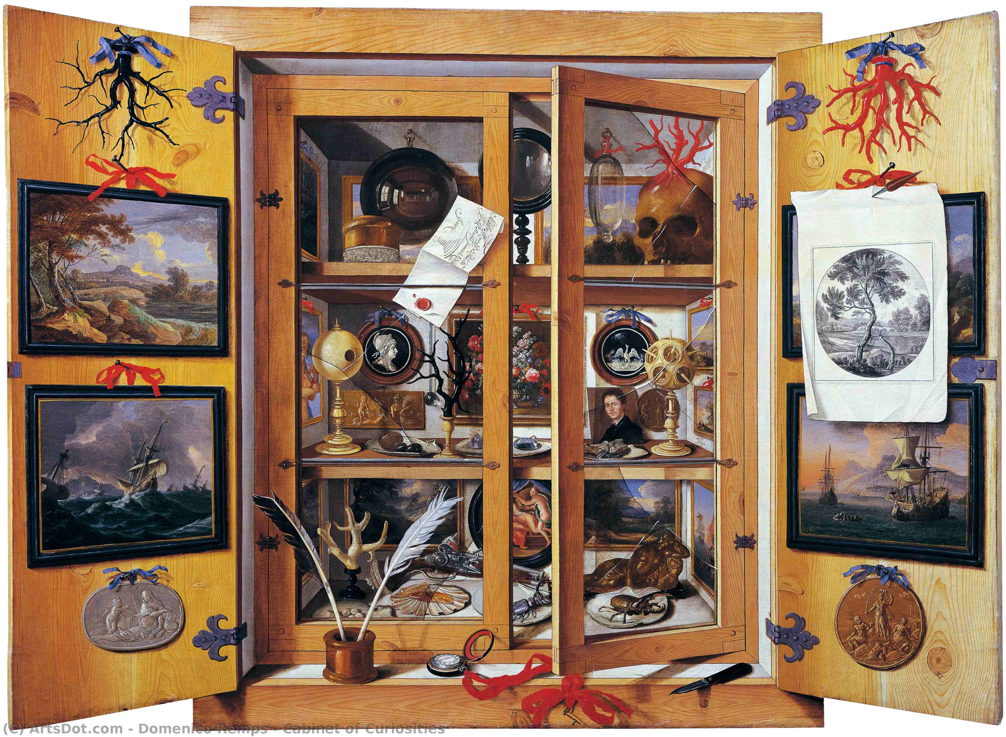 Cabinet Of Curiosities — Domenico Remps