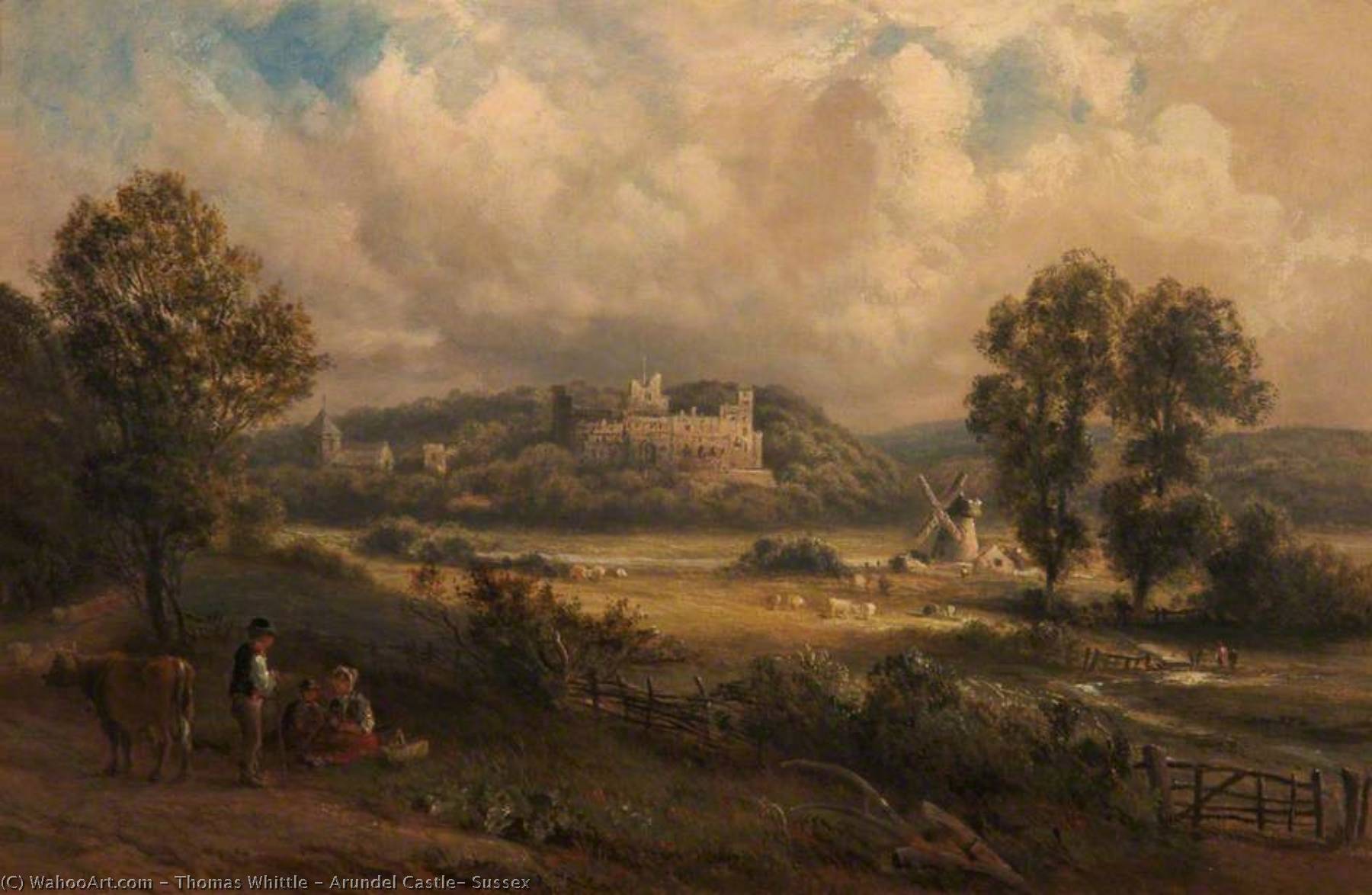Arundel Castle, Sussex — Thomas Whittle