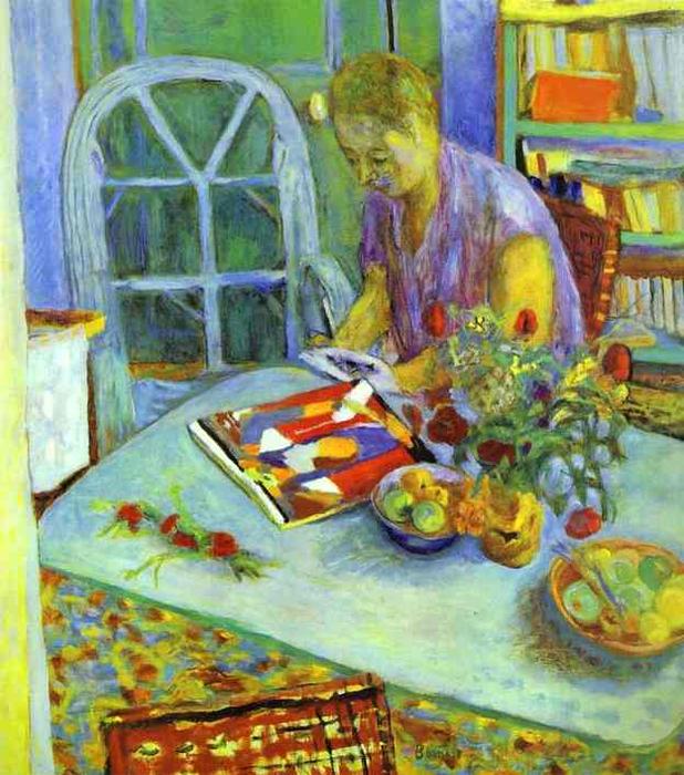 A Woman In A Room — Pierre Bonnard