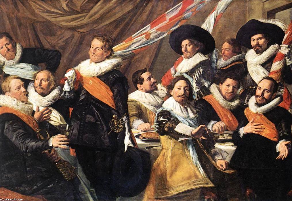 Banquet Of The Officers Of The St George Civic Guard Company — Frans Hals I