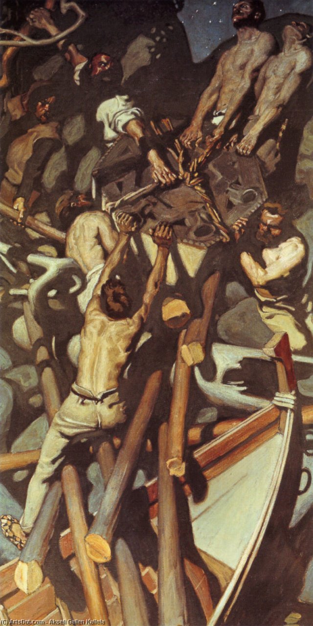 The Capture Of The Sampo — Akseli Gallen-kallela