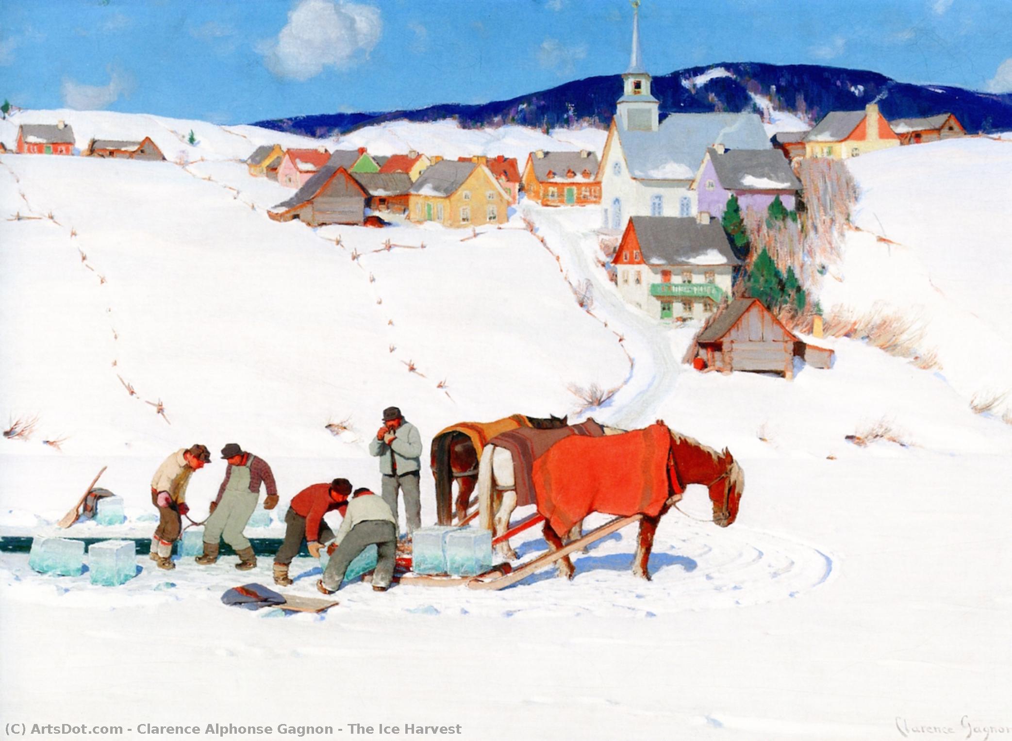 The Ice Harvest — Clarence Alphonse Gagnon