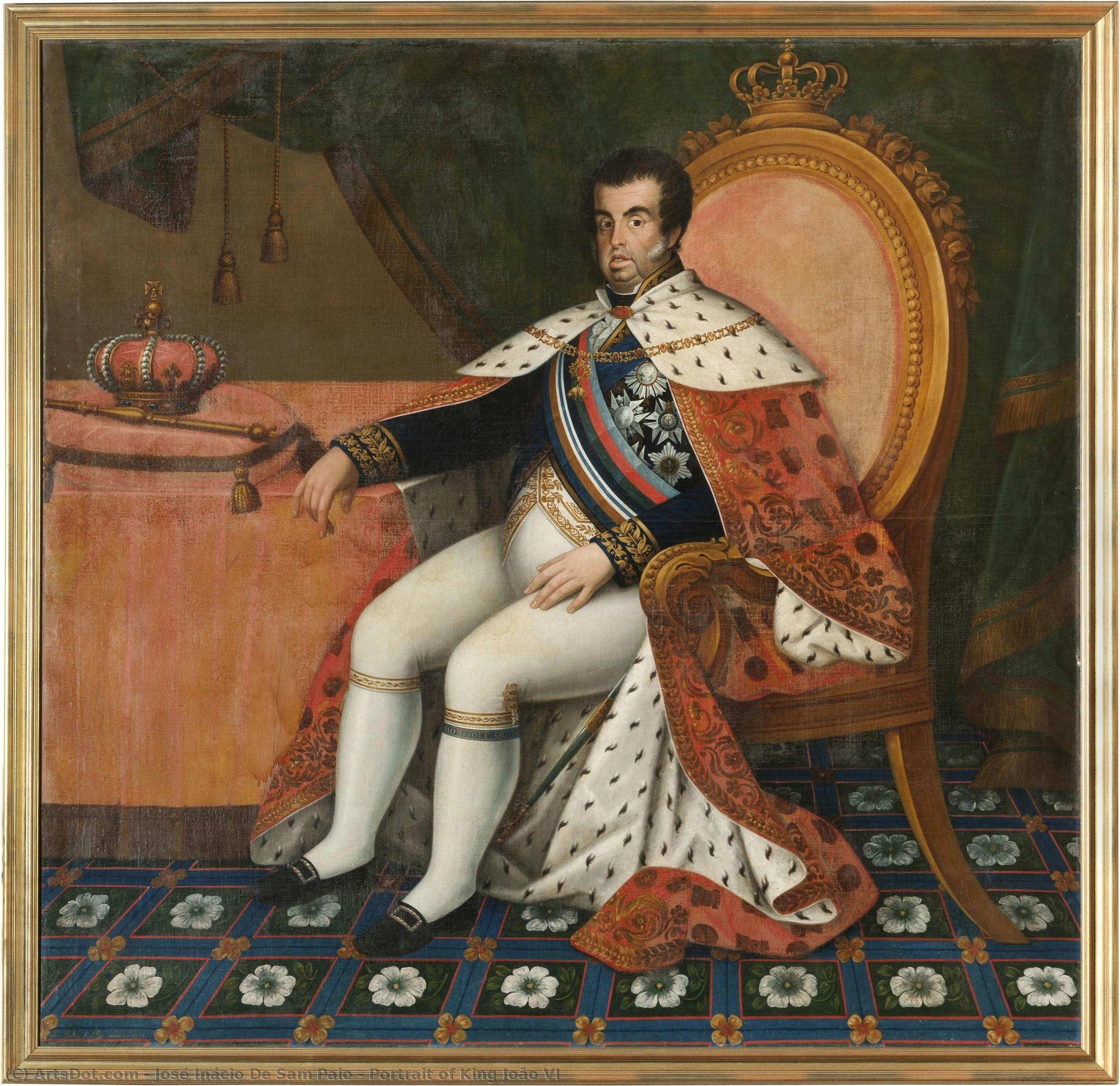 Portrait Of King João Vi — José Inácio De Sam Paio