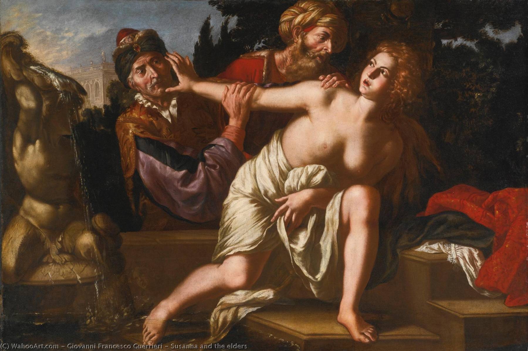 Susanna And The Elders — Giovanni Francesco Guerrieri
