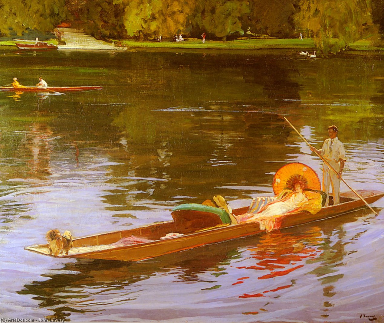 Boating On The Thames — ジョン・ラベリー