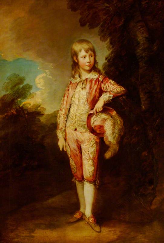 The Pink Boy (possibly Francis Nicholls, B.1774) — Thomas Gainsborough