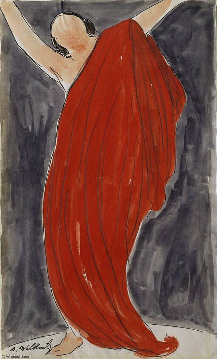 Isadora Duncan — Abraham Walkowitz