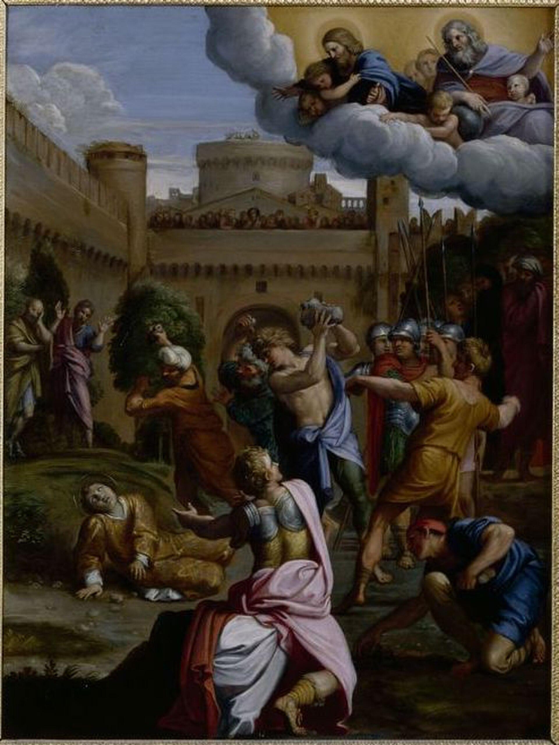The Lapidation Of Saint Stephen — Доменинино