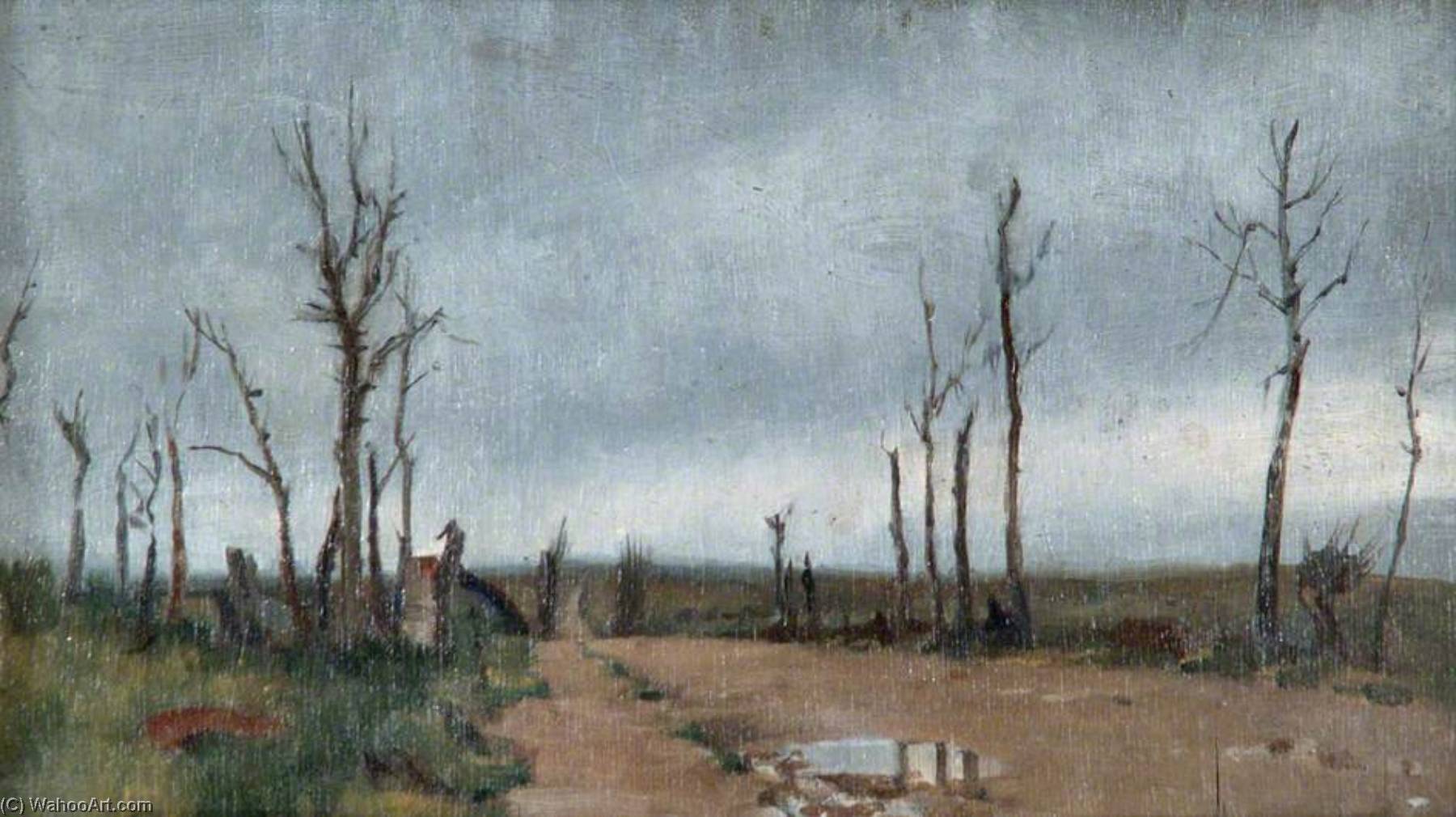 Near 'hell Fire Corner', Menin Road, Ypres — Haydn Reynolds Mackey