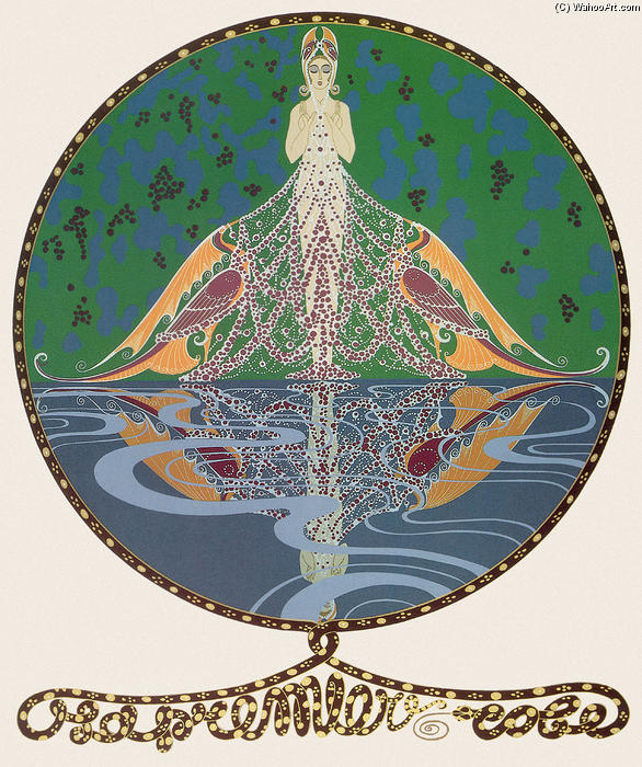 First Dress — Erté