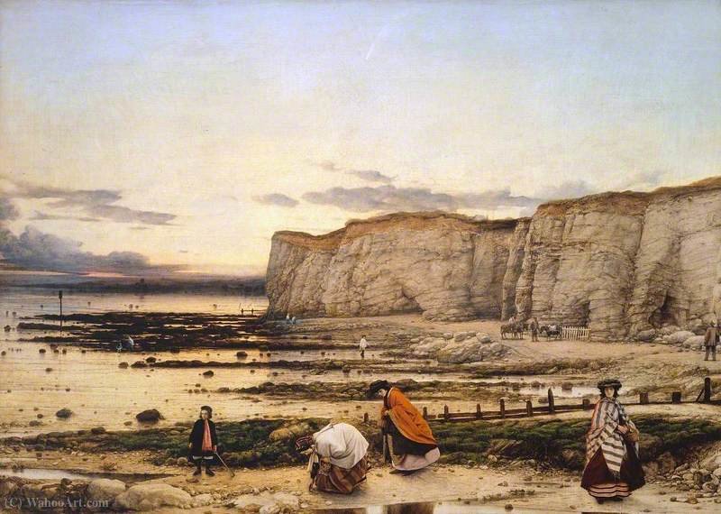 Pegwell Bay, Kent - A Recollection Of October 5th (1858) — William Dyce