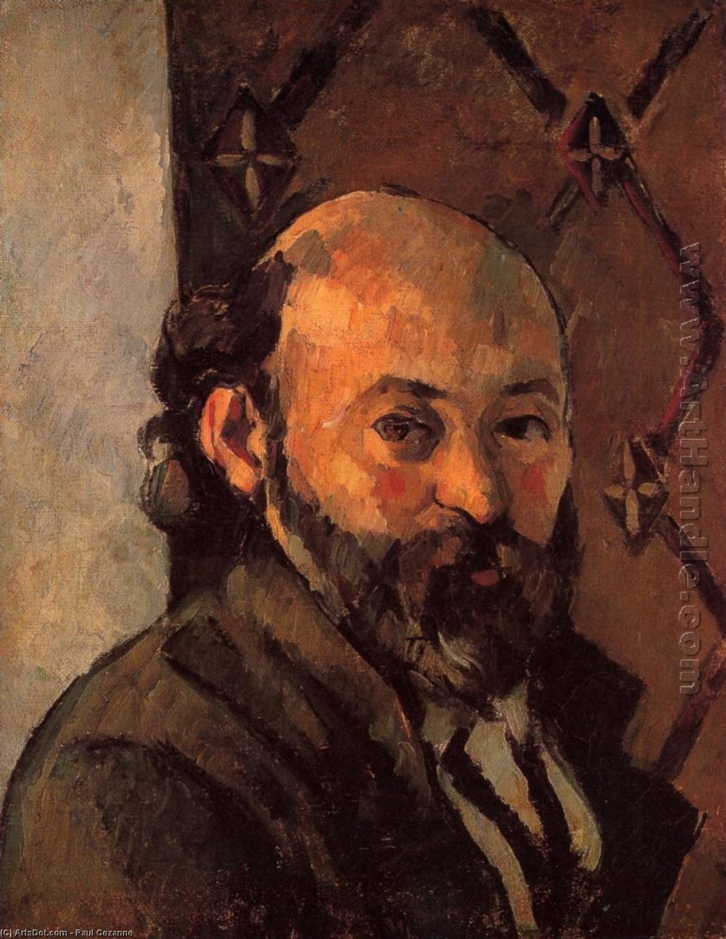 Self Portrait (8) — Paul Cézanne