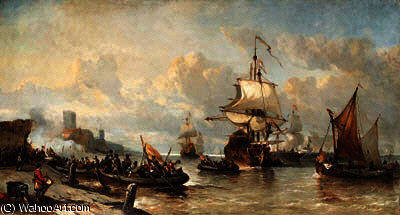 The Capture Of Den Breuil By The Dutch Protestants — Antoine De Saaijer Waldorp