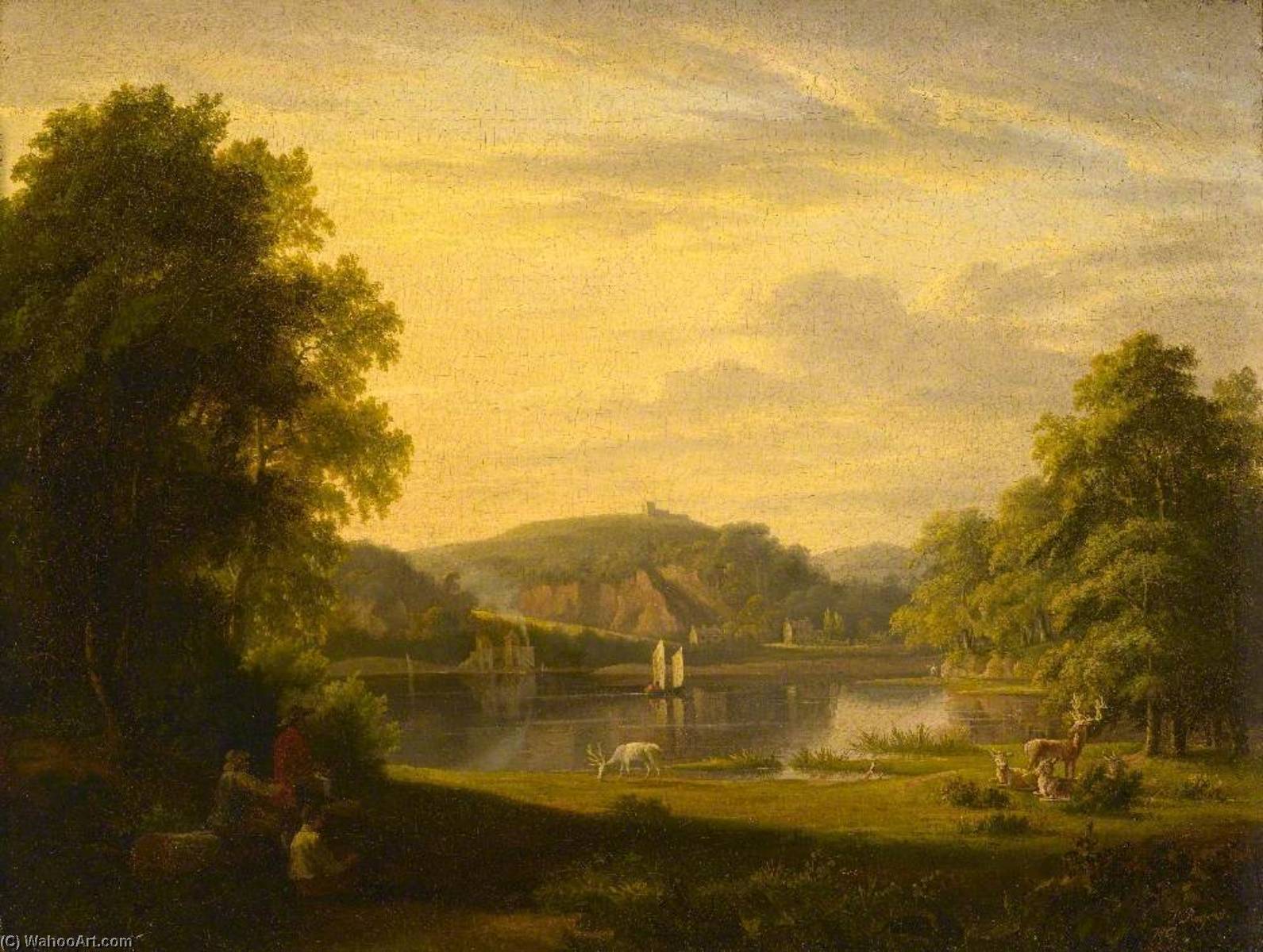 View Of The Plym From The Grounds Of Saltram House — Philip Hutchins Rogers