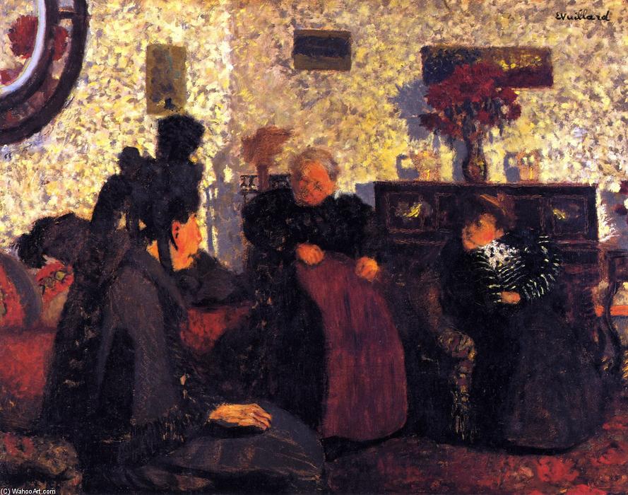 The Widow's Visit (also Known As The Conversation) — Jean-édouard Vuillard