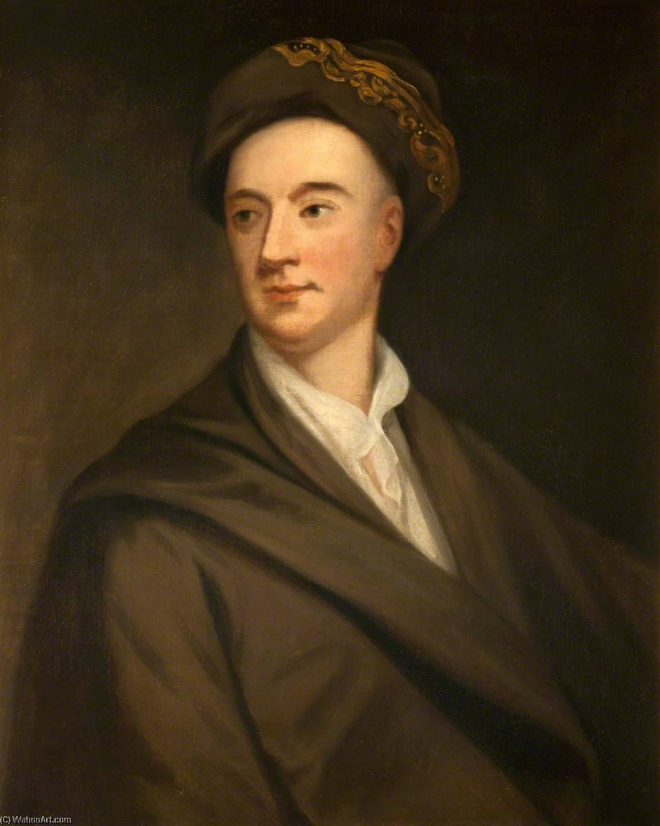 John Arbuthnot (1667–1735) (copy After Godfrey Kneller) — John Moir