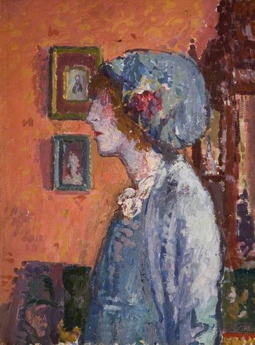 Portrait Of The Artist's Wife — Spencer Frederick Gore