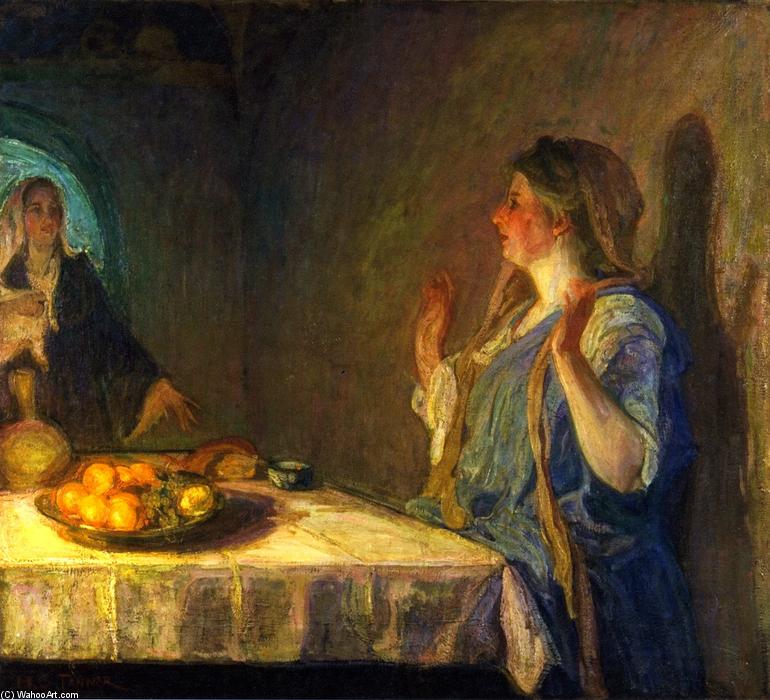 The Visitation (also Known As Mary Visiting Elizabeth) — Henry Ossawa Tanner
