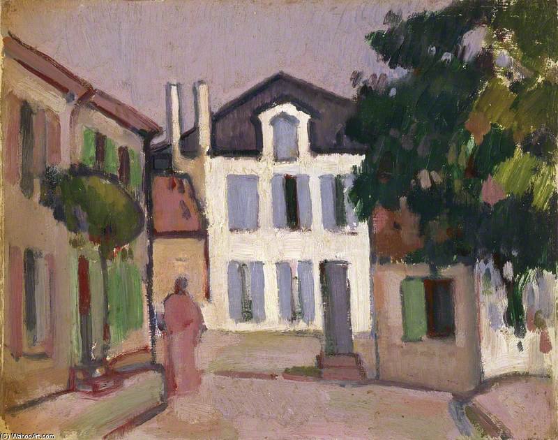 A Back Street In Royan — John Duncan Fergusson
