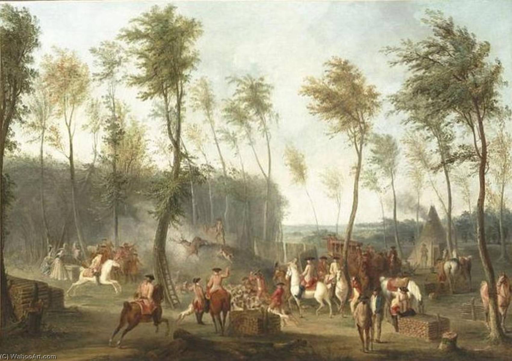 L'hallali — Michel Barthélémy Ollivier