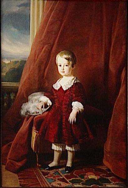 Louis Philippe Marie Ferdinand Gaston D'orleans, Comte D'eu (1842 1922) — Franz Xavier Winterhalter