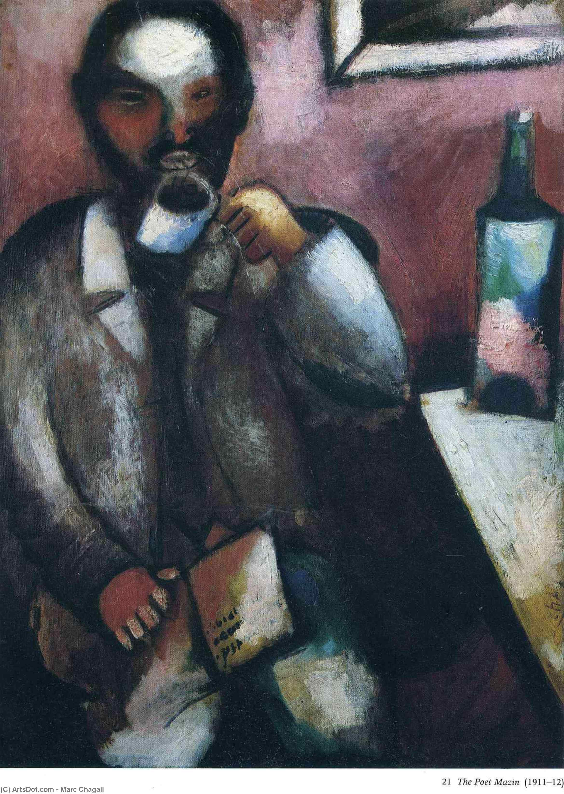 Mazin, The Poet — Marc Chagall