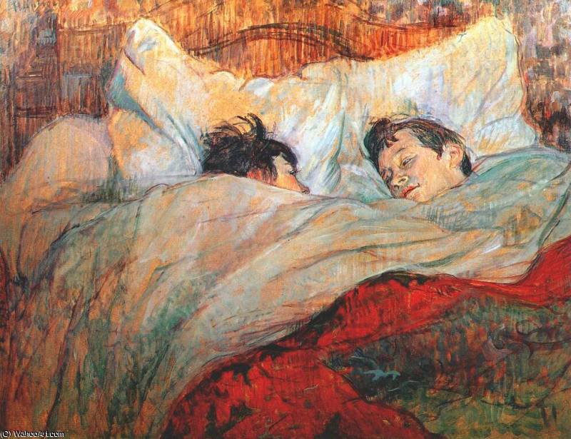 In Bed — Henri De Toulouse-lautrec