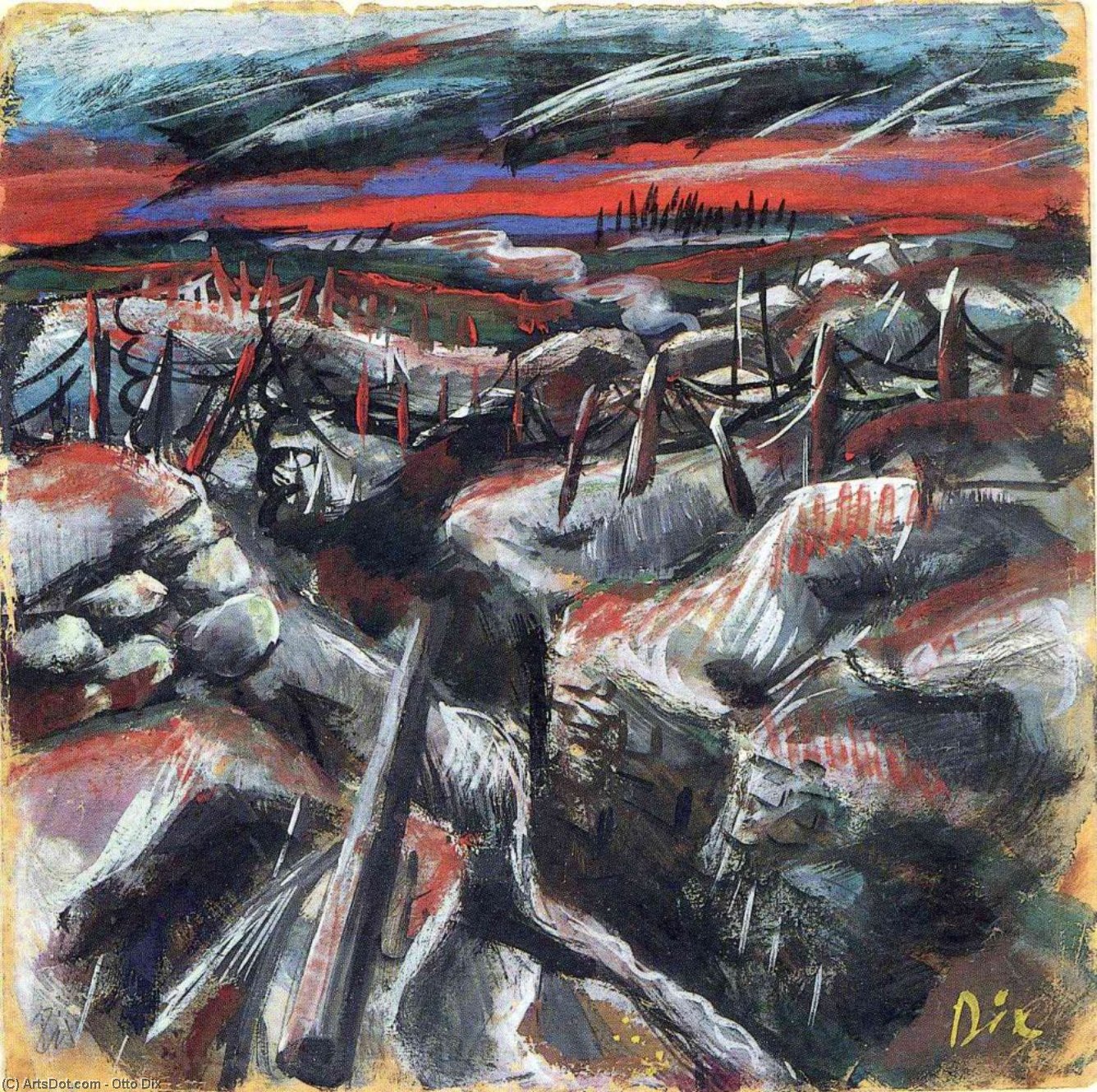 Untitled (8170) — Otto Dix