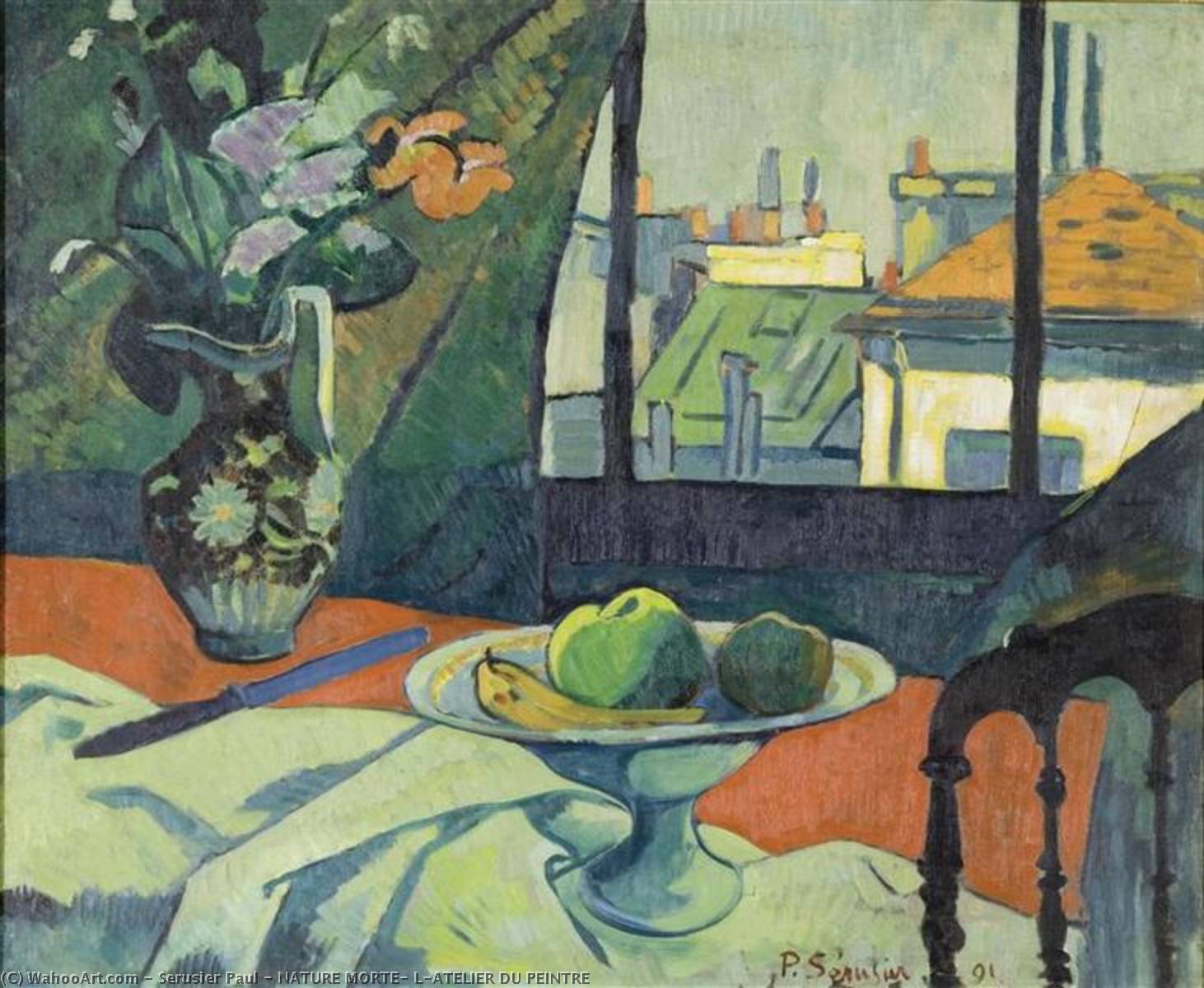 Nature Morte, L'atelier Du Peintre — Paul Sérusier