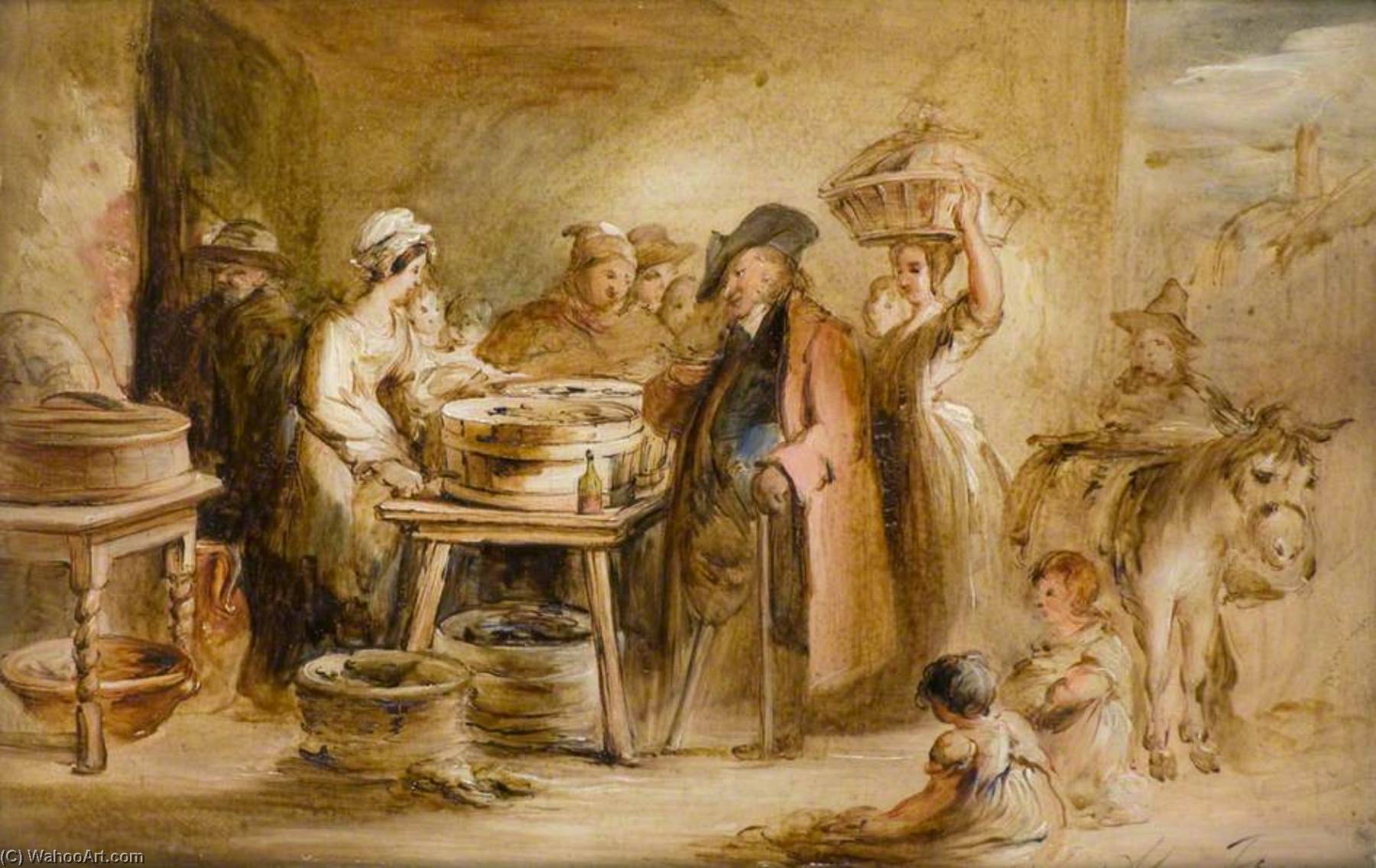 Opening Oysters — Александр Джордж Фрейзер