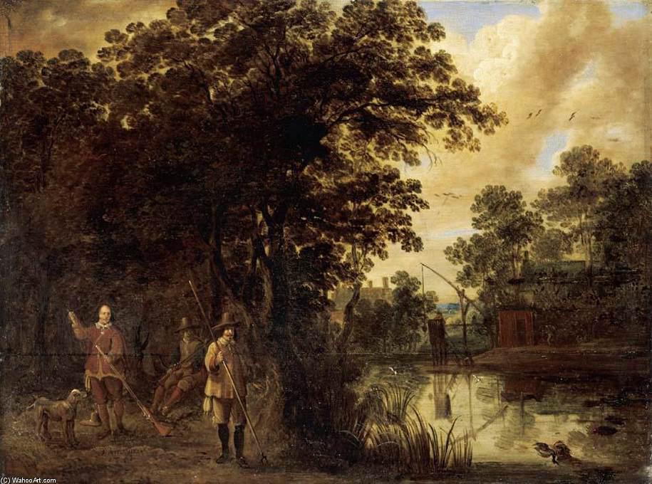 River Landscape — Pieter Meulener
