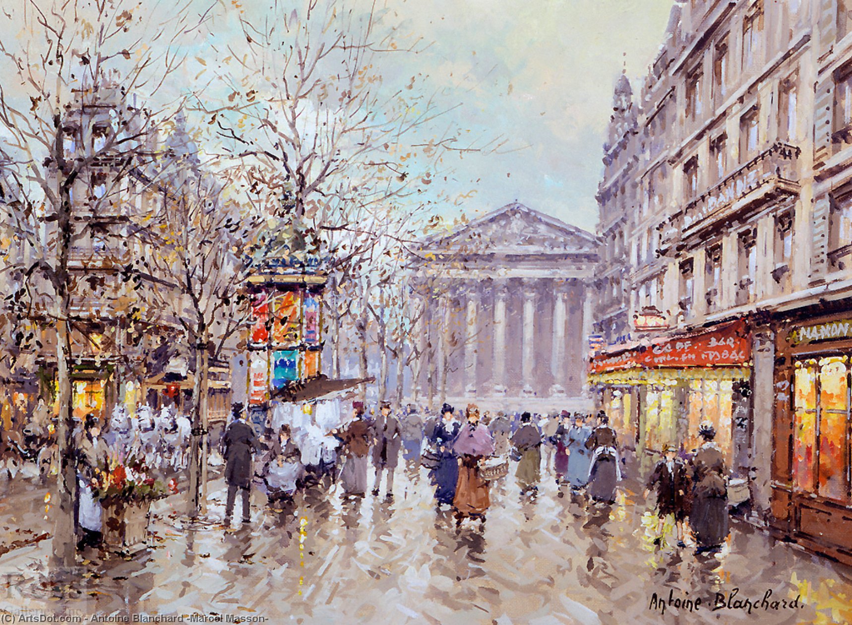Paris, Rue Tronchet — Antoine Blanchard (marcel Masson)