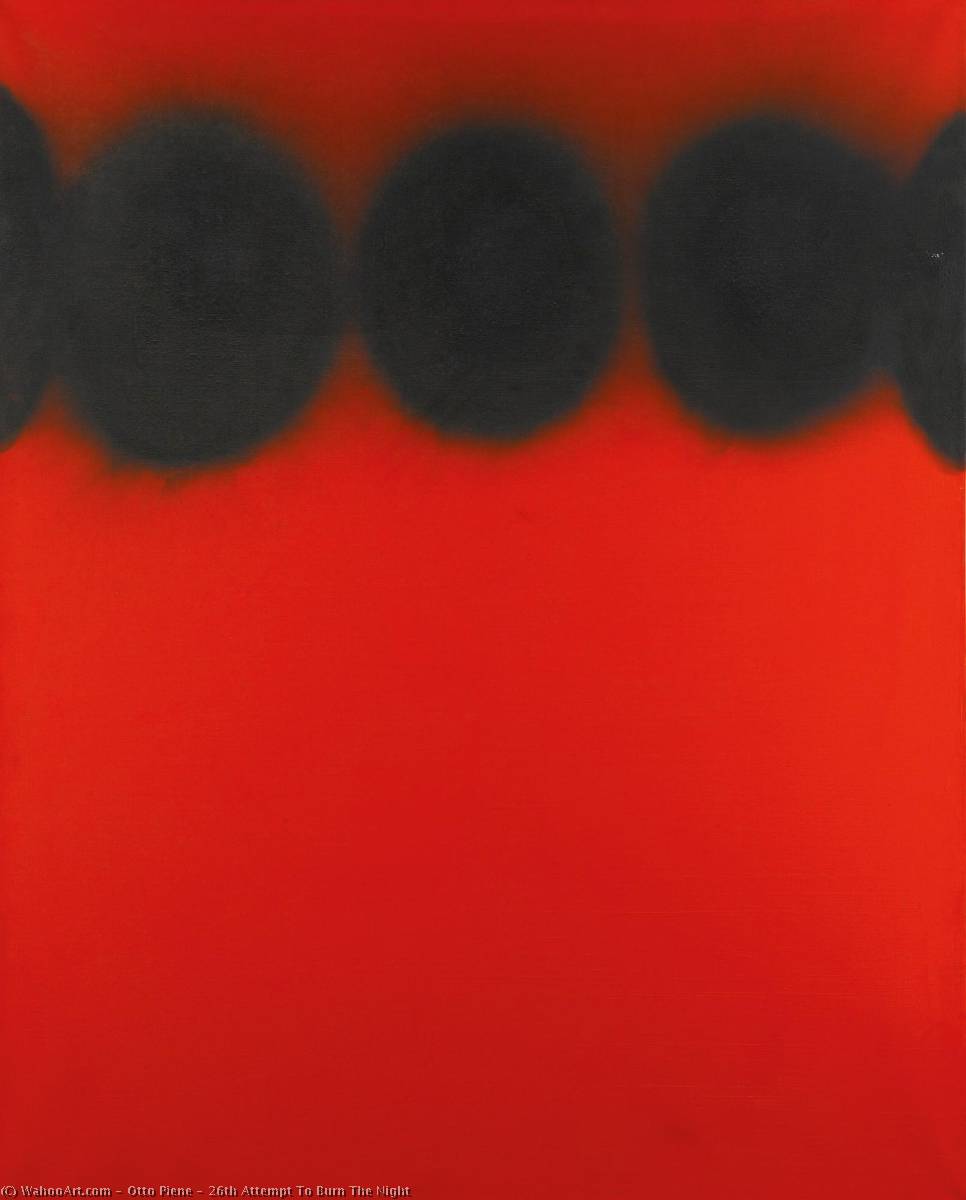 26th Attempt To Burn The Night — Otto Piene