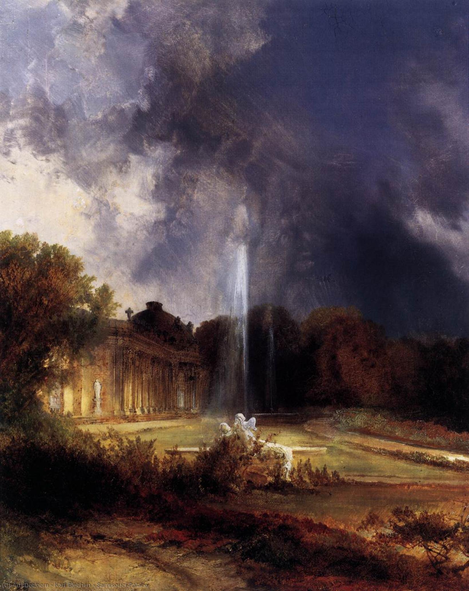 Sanssouci Palace — カール・ブレヒェン
